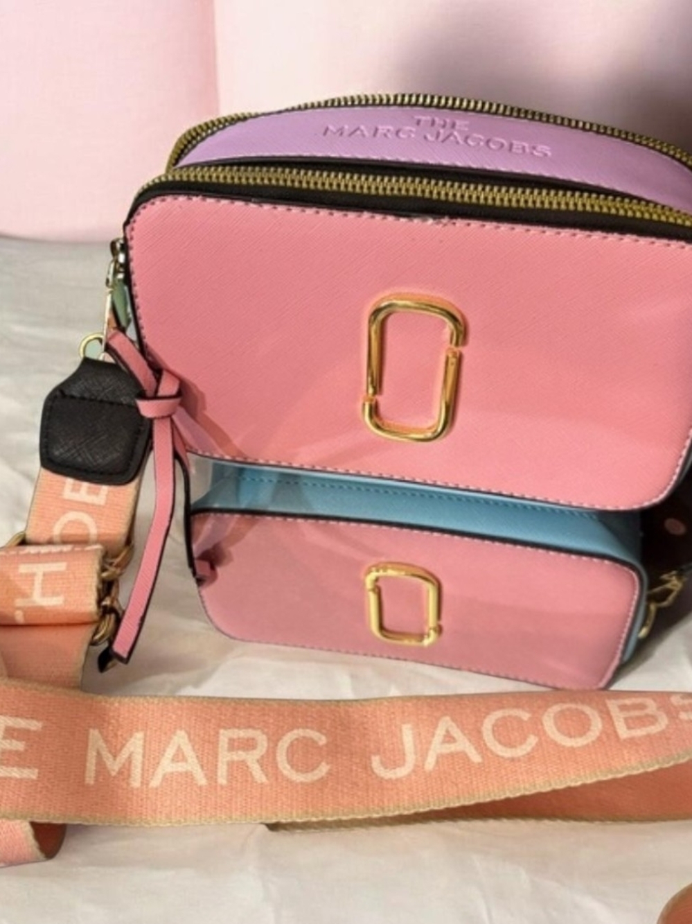 Marc Jacobs EUC! The Snapshot Colorblock Crossbody Camera Bag with Dustbag